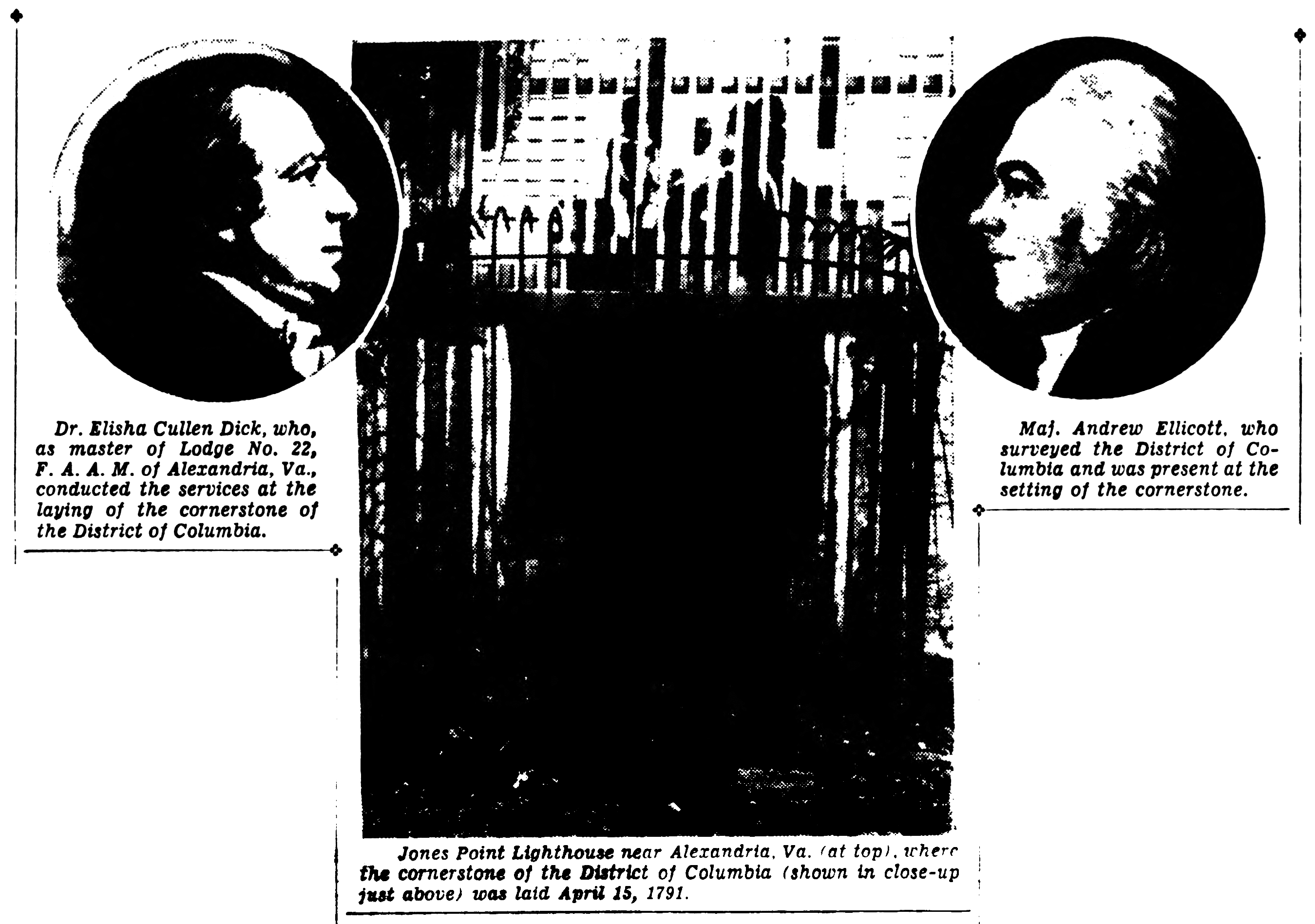 District Corner Stone, Laid 150 Years Ago, to be Center of Celebration